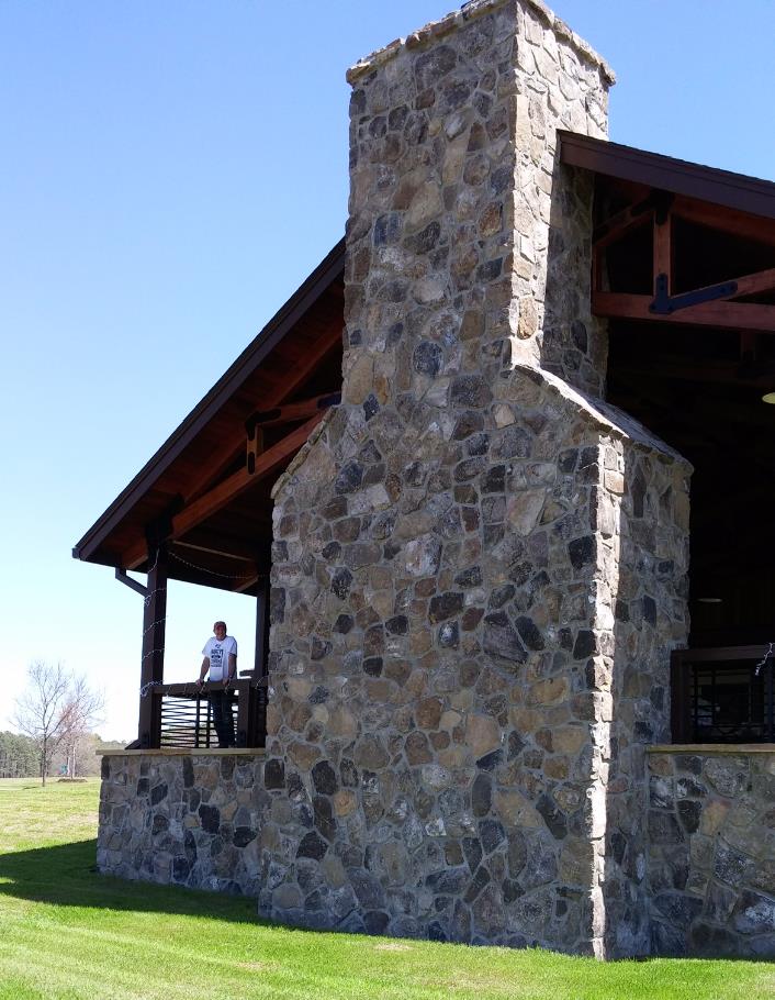 Brick and Stone Fireplaces