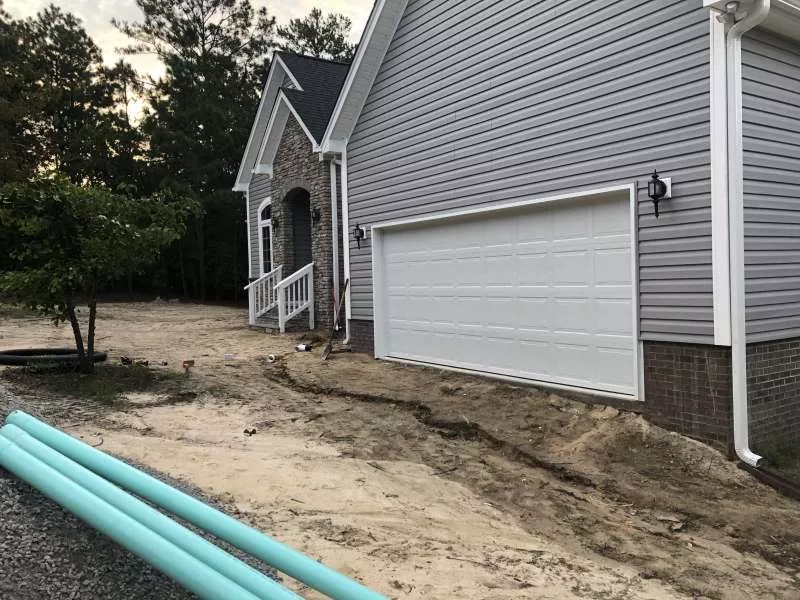 Crusher Run Driveway Install, Elgin SC- Before