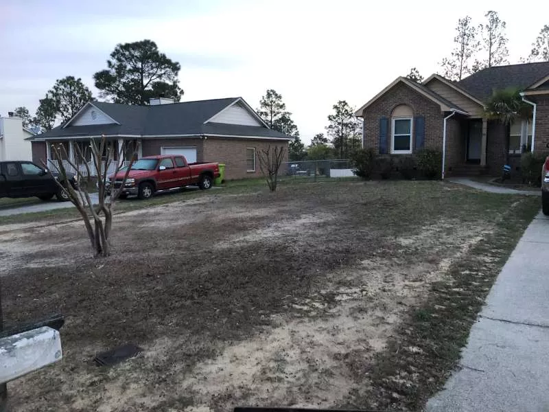 Residential Land Grading - Before